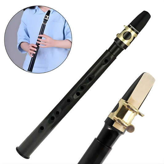 PocketSax Mini – Saxofón portátil en Do para principiantes y profesionales con estuche